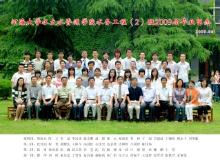 2009届河海大学注册送体验金
水务专业本科2班毕业留念